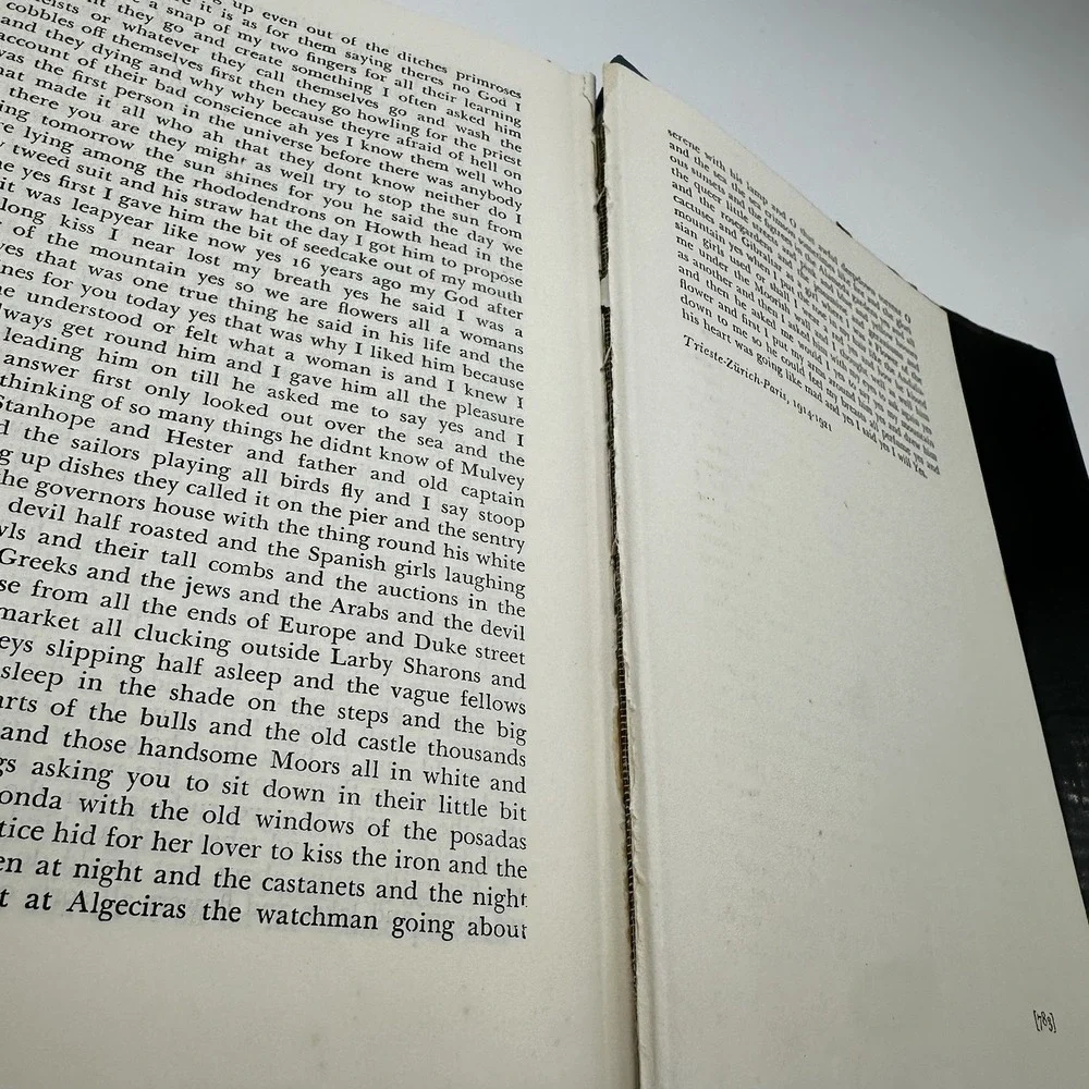 Ulysses James Joyce Vintage Modern Library  HCDJ 1961